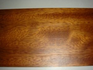 Iroko 9mm Sill Brushed Wax Effect Varnished