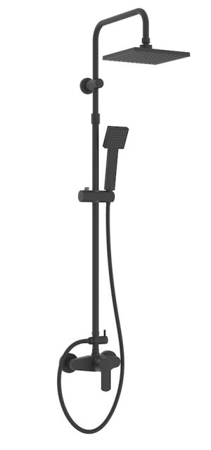 Griferia De Ducha Externa Kala Black