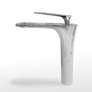 GRIFERIA DE LAVAMANOS ALTA CROMADA CW