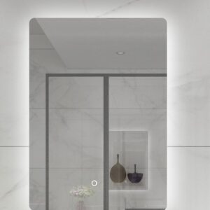 ESPEJO RECTANGULAR LUZ LED 60X80CM