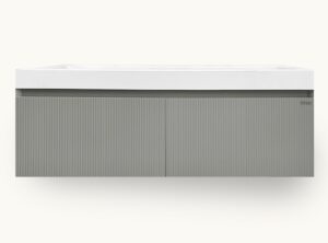MUEBLE DE BANO MATTE GREY 120CM