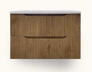 MUEBLE DE BANO F36 NUEZ 80cm