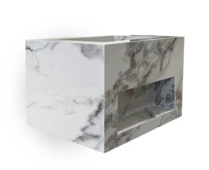 MUEBLE ROCK STONE BIANCO SIVEC POLISHED 60CM