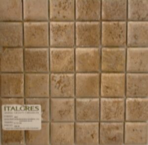 MOSAICO MARMOL 5X5 CUSHION NOCE 5X5