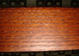 VENEER SKIRTING BOARD OAK 13X82 BRUSHED ANTIQUED WAX EFFECT VARNISHED