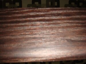 VENEER SKIRTING BOARD OAK 13X82 BRUSHED WENGE COLOR WAX EFFECT VARNISHED