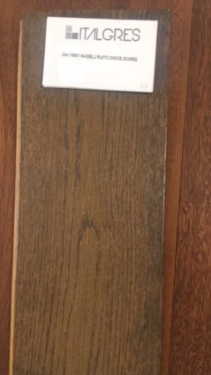 OAK 15MM I MASSELLI RUSTIC CHOICE (SCORED, FLAMED, WITH BIG KNOTS ALSO PUTTIED, SMALL CRACKS) MOD. A