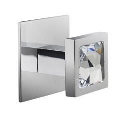 HOOK MOON LIGHT SQ CROMO CRISTAL BLANCO