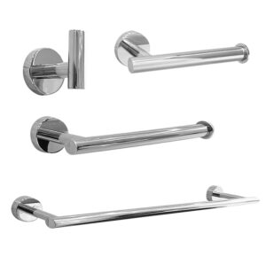 SET DE ACCESORIOS DE BANO CHROME