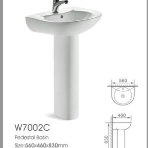 LAVAMANOS PEDESTAL BLANCO 2 PZAS