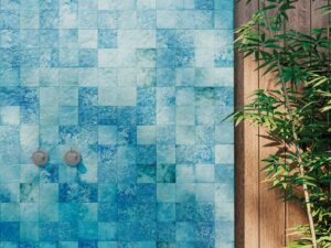 KEYSTONE TURQUOISE BRILLO 15X15CM