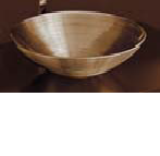 LAVAMANOS DE VIDRIO CITY LUX CRYSTAL WASHBASIN ROSE GOLD WITH CHROME ABS WASTE AND BASE RING