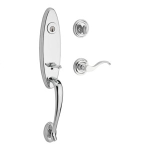 HANDLESET CHESAPEAKE POLISHED CHROME DOUBLE LEFT