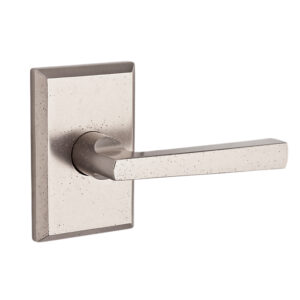 HANDLESET LONGVIEW WHITE BRONZE