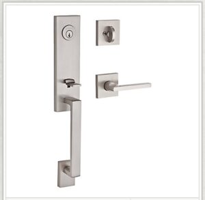 HANDLESET SEATLE SATIN NICKEL DOUBLE