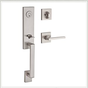 HANDLESET SEATLE SATIN NICKEL DOUBLE