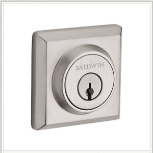 TRADITIONAL SQUARE SATIN NICKEL DOBLE