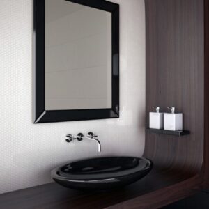 ESPEJO CON MARCO NEGRO 60X150CM