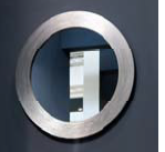 SPECCHIO TONDO LEGNO METROPOLE ANTRACITE