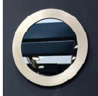 ROUND MIRROR METROPOLE PLATINUM D700