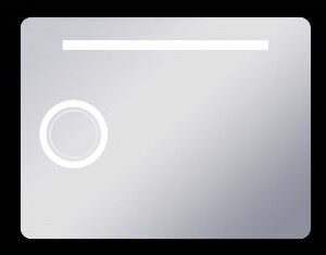 ESPEJO CON ILUMINACION LED CON AUMENTO 85X65