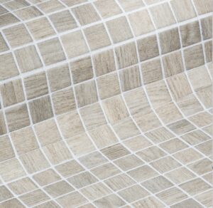 GLASS MOSAIC PALE CHERRY 25
