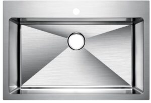 FREGADOR SENCILLO 33X19 INCH C/DESAGUE