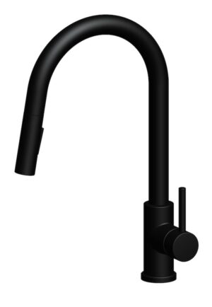 GRIFERIA DE COCINA CON MANGUERA MOVE EXTENDIBLE NEGRA