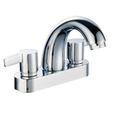 GRIFERIA DE LAVAMANOS 4" PP MODELO QUADRADO