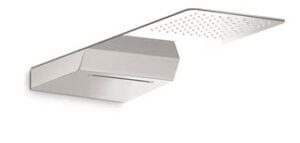 DUCHA CUADRADA CON CASCADA SOFFIONI NEWFORM