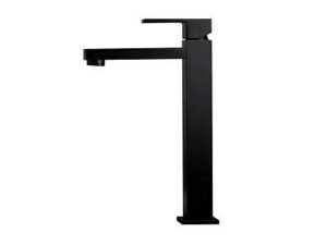 GRIFERÍA DE BAÑO ALTA S/DESAGÜE. ERGO-Q NERO OPACO NEWFORM