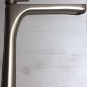 GRIFERÍA MONOMANDO NEWFORM ALTA LINFA S/DESAGÜE TITANIUM SATIN