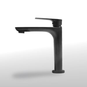 GRIFERIA DE LAVAMANOS ALTA BLACK CW