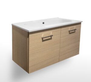 MUEBLE 70X45X52 W/2 DOORS +TECNOPLAN 968 ROVERE PURO