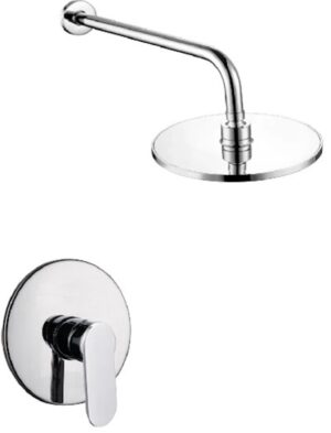 GRIFERIA DE DUCHA CON REGADERA FRESH CHROME
