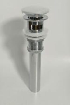 BRASS POP-UP WASTE WITH WATERFLOW HOLE WITH 201S/S SPOUT