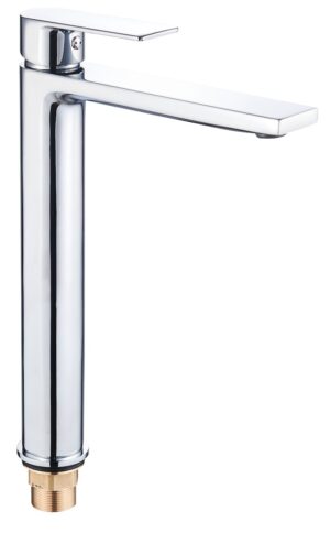 GRIFERIA DE LAVAMANOS ALTA ZELLE CHROME C/POP UP