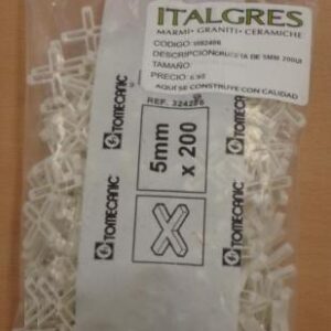 CRUCETA DE 5MM 200UNI ANULADO