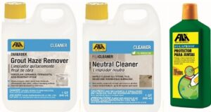 FILA KITS CERAMICA (DETERDEK+CLEANER+FUGAPROOF+WHITE 3M SCRUBBY PAD+PROTECTION GUIDE SPA)