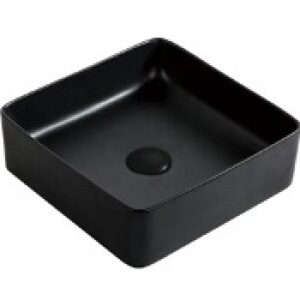 LAVAMANOS CUADRADO DE SOBRE PONER NEGRO