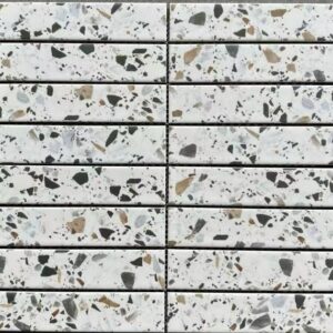 MOSAIQUILLO TERRAZO WHITE 30X30CM