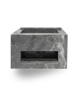 MUEBLE DE ROCK STONE ITALIAN GREY PULIDO 60CM C/SINTERSTONE