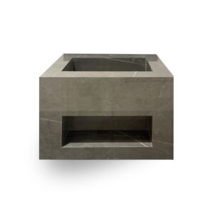 MUEBLE DE ROCK STONE GREY MATT 60CM C/SINTERSTONE