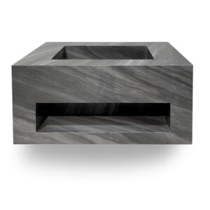 MUEBLE DE ROCK STONE GREY PULIDO 80CM UNDER C/SINTERSTONE