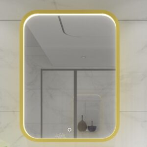 ESPEJO RECTANGULAR LUZ LED 60X80CM