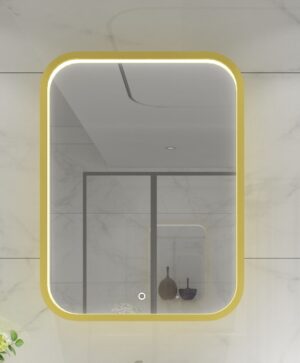 ESPEJO RECTANGULAR LUZ LED 60X80CM