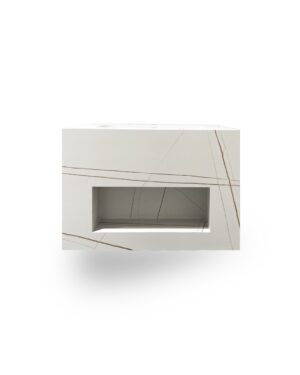 MUEBLE DE ROCK STONE SAHARA NOIR WHITE 60CM UNDER SEAMLESS