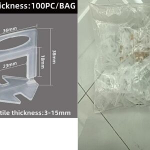 TILE LEVELING SYSTEM 1.5CM (100PCS)