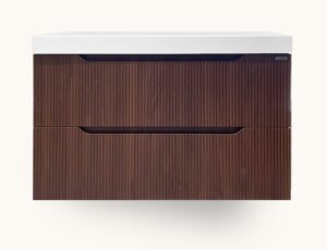 MUEBLE DE BANO F37 CAOBA 90cm