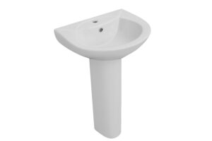 LAVAMANOS DE PESDESTAL 2 PZA BLANCO